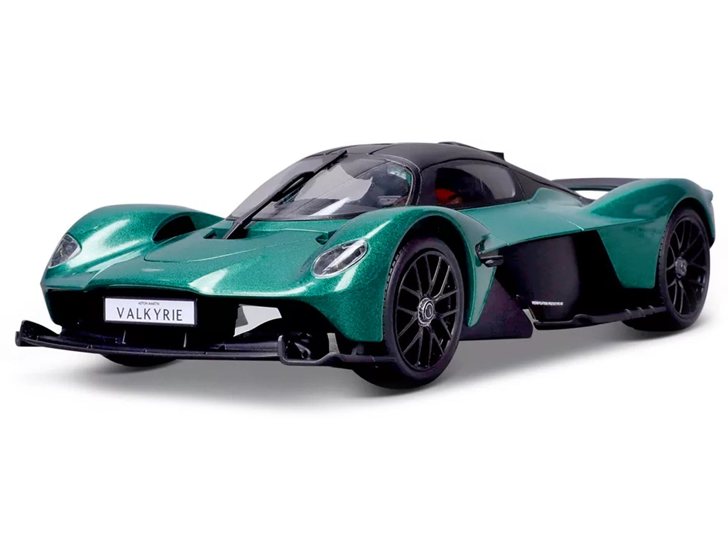 Aston Martin Valkyrie Green Metallic with Matt Black Top "Special - Premium Aston Martin Models from Maisto - Just $80.99! Shop now at Rapidvehicles