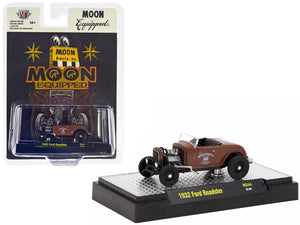 1932 Ford Roadster Brown Primer "Mooneyes - Moon Equipped" Limited Edition to 3300 pieces Worldwide 1/64 Diecast Model Car by M2 Machines - Premium Ford Models from M2 - Just $27.48! Shop now at Rapidvehicles