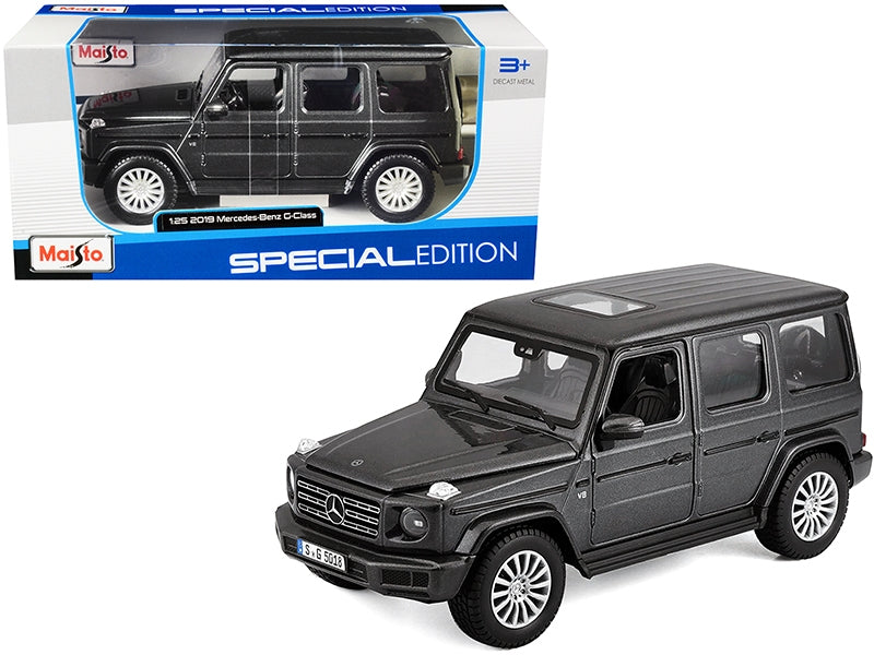 2019 Mercedes Benz G-Class with Sunroof Dark Gray Metallic 1/25 - Premium Mercedes Models from Maisto - Just $57.59! Shop now at Rapidvehicles