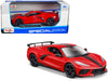 2020 Chevrolet Corvette Stingray Coupe Red with Black Stripes "Special Edition" Series 1/24 Diecast Model Car by Maisto - Premium Corvette Models from Maisto - Just $40.99! Shop now at Rapidvehicles