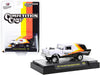 1957 Chevrolet Sedan Delivery Gasser "Competition Cams" White and Black with Yellow and Orange Stripes Limited Edition to 7480 pieces Worldwide 1/64 Diecast Model Car by M2 Machines - Premium Chevrolet Models from M2 - Just $25.73! Shop now at Rapidvehicles