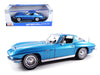 1965 Chevrolet Corvette Blue Metallic 1/18 Diecast Model Car by Maisto - Premium Corvette Models from Maisto - Just $70.49! Shop now at Rapidvehicles