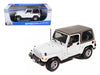 Jeep Wrangler Sahara White 1/18 Diecast Model Car by Maisto - Premium physical from Rapidvehicles - Just $73.99! Shop now at Rapidvehicles