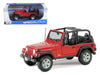 Jeep Wrangler Rubicon Red 1/18 Diecast Model Car by Maisto - Premium physical from Rapidvehicles - Just $73.99! Shop now at Rapidvehicles