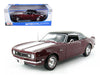 1968 Chevrolet Camaro Z/28 Coupe Maroon with Black Top and White Stripes 1/18 Diecast Model Car by Maisto - Premium physical from Rapidvehicles - Just $73.99! Shop now at Rapidvehicles