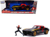 1966 Chevrolet Corvette with Black Widow Diecast Figurine "Avengers" "Marvel" Series 1/24 Diecast Model Car by Jada - Premium Corvette Models from Jada - Just $59.59! Shop now at Rapidvehicles