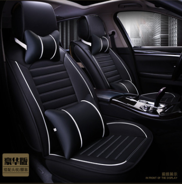 Color: Black and White, style: Luxury - New disposable leather car seat cushion Four seasons pad Summer cushion wholesale Car supplies - Premium Stowing Tidying from Rapidvehicles - Just $141.03! Shop now at Rapidvehicles