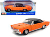 1965 Pontiac GTO Hurst Orange with Black Top and White Stripes "Special Edition" 1/18 Diecast Model Car by Maisto - Premium Pontiac Models from Maisto - Just $65.44! Shop now at Rapidvehicles