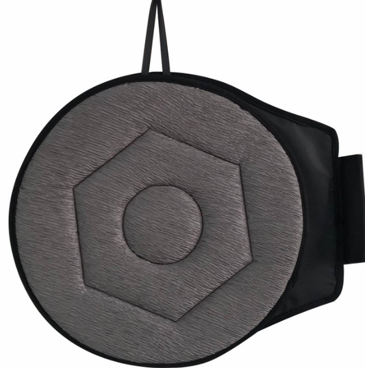 style: Diamond, Color: Gray - 360 Degree Rotation Seat Cushion - Premium Stowing Tidying from Rapidvehicles - Just $26.99! Shop now at Rapidvehicles