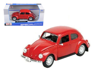 1973 Volkswagen Beetle Red 1/24 Diecast Model Car by Maisto - Premium Volkswagen Models from Maisto - Just $42.99! Shop now at Rapidvehicles