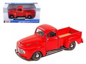 1948 Ford F-1 Pickup Truck Red 1/25 Diecast Model Car by Maisto - Premium Pickup Trucks Models from Maisto - Just $41.99! Shop now at Rapidvehicles