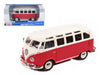 Volkswagen Van Samba Bus Red and White 1/25 Diecast Model by Maisto - Premium physical from Rapidvehicles - Just $47.99! Shop now at Rapidvehicles