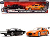 Dom's Dodge Charger R/T Black and Brian's Toyota Supra Orange Set of 2 pieces "Fast & Furious" Series 1/32 Diecast Model Cars by Jada - Premium Movie/TV Series Models from Jada - Just $35.85! Shop now at Rapidvehicles