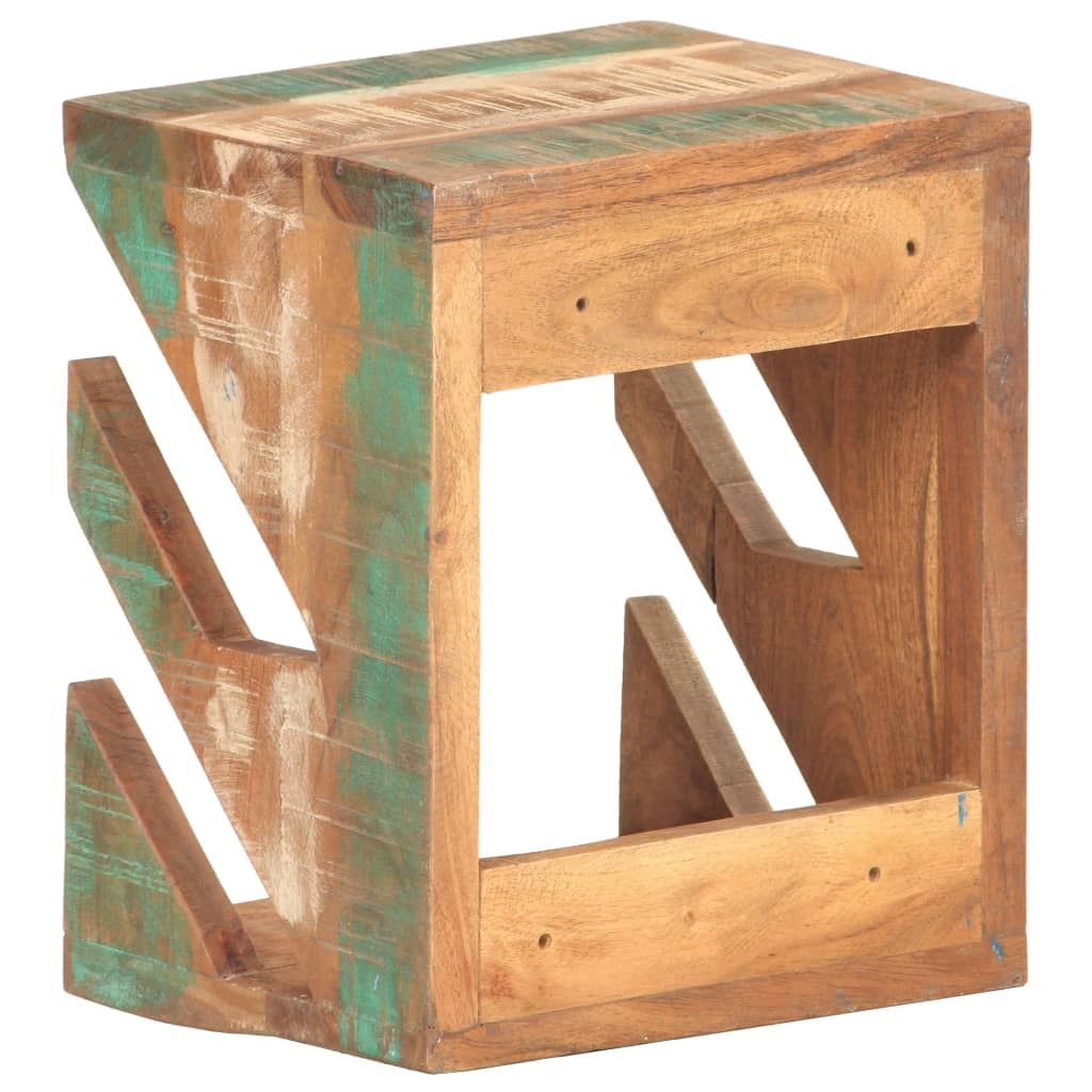 vidaXL Wall Mounted Skateboard Holder 9.8"x7.9"x11.8" Solid Reclaimed Wood - Premium Motor Vehicle Carrying Racks from vidaXL - Just $68.99! Shop now at Rapidvehicles