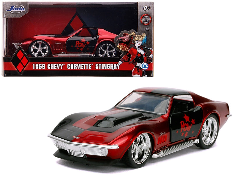 1969 Chevrolet Corvette Stingray "Harley Quinn" "DC Comics" - Premium Corvette Models from Jada - Just $25.47! Shop now at Rapidvehicles