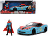 2006 Chevrolet Corvette Z06 Red and Blue with Doctor Strange Diecast Figurine "Avengers" "Marvel" Series "Hollywood Rides" 1/24 Diecast Model Car by Jada - Premium Corvette Models from Jada - Just $59.59! Shop now at Rapidvehicles