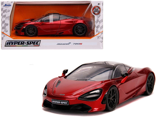 McLaren 720S RHD (Right Hand Drive) Candy Red with Black Top - Premium McLaren Models from Jada - Just $50.74! Shop now at Rapidvehicles