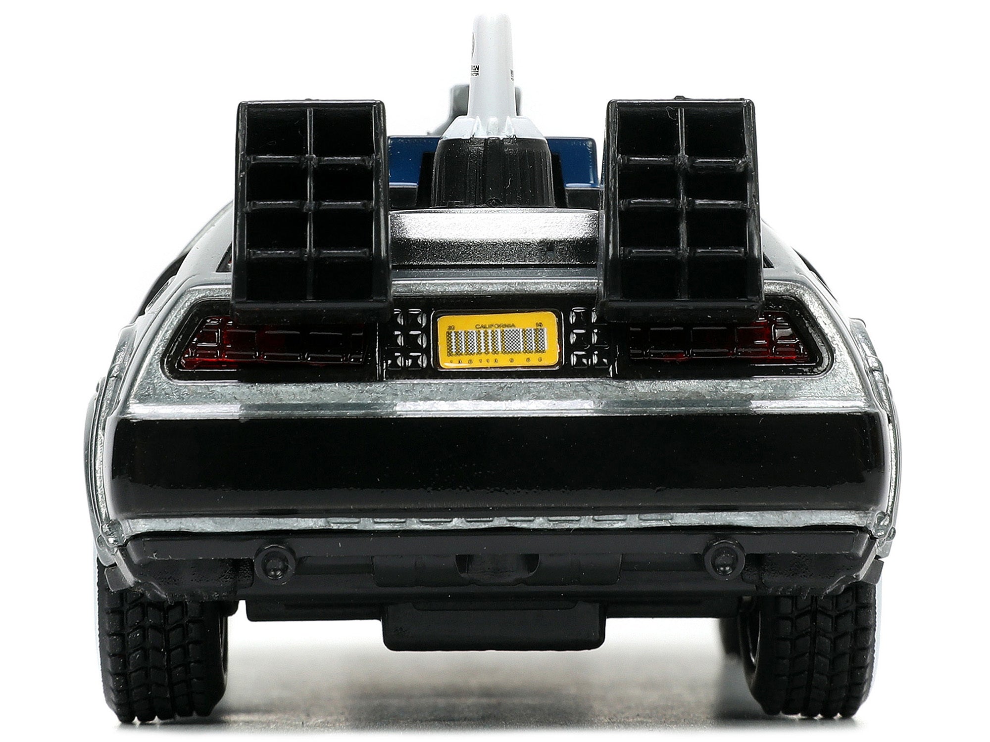 DeLorean DMC (Time Machine) Brushed Metal "Back to the Future Part III" (1990) Movie "Hollywood Rides" Series 1/32 Diecast Model Car by Jada - Premium Movie/TV Series Models from Jada - Just $26.68! Shop now at Rapidvehicles