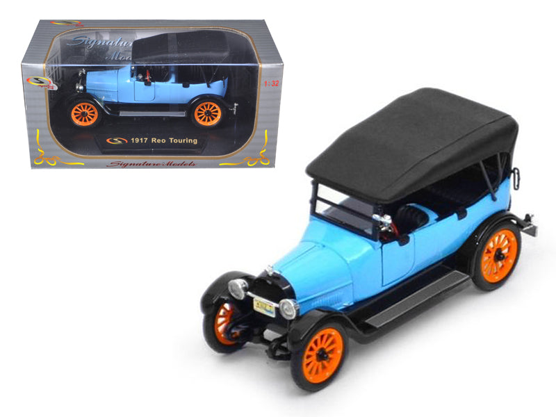 1917 Reo Touring Blue 1/32 Diecast Model Car by Signature Models - Premium physical from Rapidvehicles - Just $45.99! Shop now at Rapidvehicles