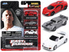 "Fast & Furious" Movie 3 piece Set Series 4 "Nano Hollywood Rides" Series Diecast Model Cars by Jada - Premium Movie/TV Series Models from Jada - Just $19.99! Shop now at Rapidvehicles