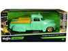 1950 Chevrolet 3100 Pickup Truck Lowrider Light Green with Gold Wheels "Lowriders" Series 1/24 Diecast Model Car by Maisto - Premium  from Maisto - Just $48.99! Shop now at Rapidvehicles