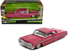 1964 Chevrolet Impala SS Lowrider Pink with Graphics and White Interior "Lowriders" "Maisto Design" Series 1/26 Diecast Model Car by Maisto - Premium Chevrolet Models from Maisto - Just $57.18! Shop now at Rapidvehicles