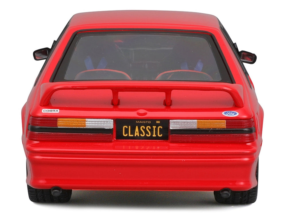 1993 Ford Mustang SVT Cobra Red "Classic Muscle" "Maisto Design" - Premium Mustang Models from Maisto - Just $52.19! Shop now at Rapidvehicles