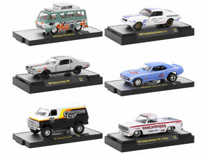 "Auto Meets" Set of 6 Cars IN DISPLAY CASES Release 74 Limited Edition 1/64 Diecast Model Cars by M2 Machines - Premium 1/64 Scale Sets from M2 - Just $77.99! Shop now at Rapidvehicles