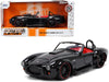 1965 Shelby Cobra 427 S/C Black with Matt Black and Red Stripes and Red Interior "Bigtime Muscle" Series 1/24 Diecast Model Car by Jada - Premium Shelby Models from Jada - Just $56.38! Shop now at Rapidvehicles