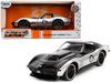 1969 Chevrolet Corvette Stingray ZL-1 #6 Black and Silver "Bigtime Muscle" Series 1/24 Diecast Model Car by Jada - Premium Corvette Models from Jada - Just $45.99! Shop now at Rapidvehicles