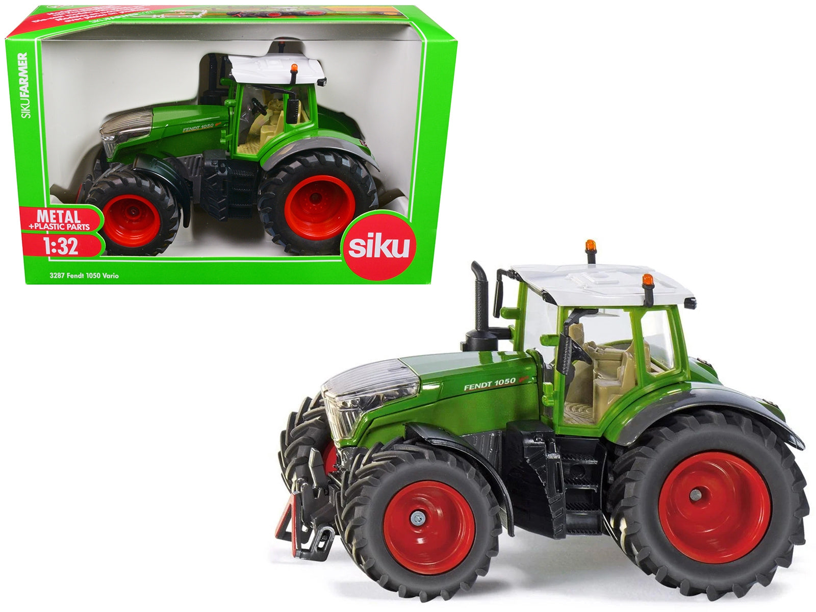 Fendt 1050 Vario Tractor Green with White Top 1/32 Diecast Model - Premium Other from SIKU - Just $93.99! Shop now at Rapidvehicles