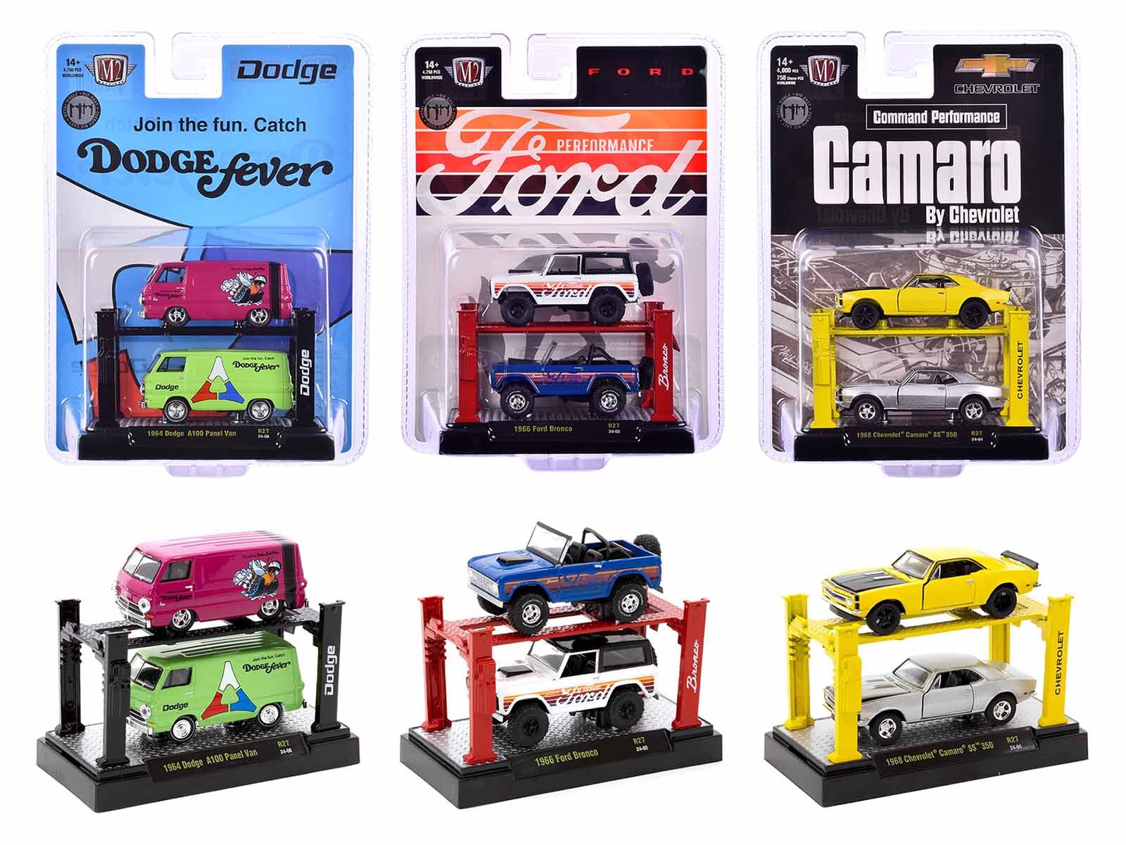 "Auto Lifts" Set of 6 pieces Series 27 Limited Edition to 4750 pieces Worldwide 1/64 Diecast Model Cars by M2 Machines - Premium 1/64 Scale Sets from M2 - Just $78.83! Shop now at Rapidvehicles