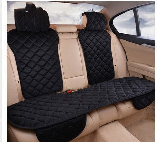 Color: A - Car seat rhombus embroidered plush single row - Premium Interior Parts from Rapidvehicles - Just $43.19! Shop now at Rapidvehicles