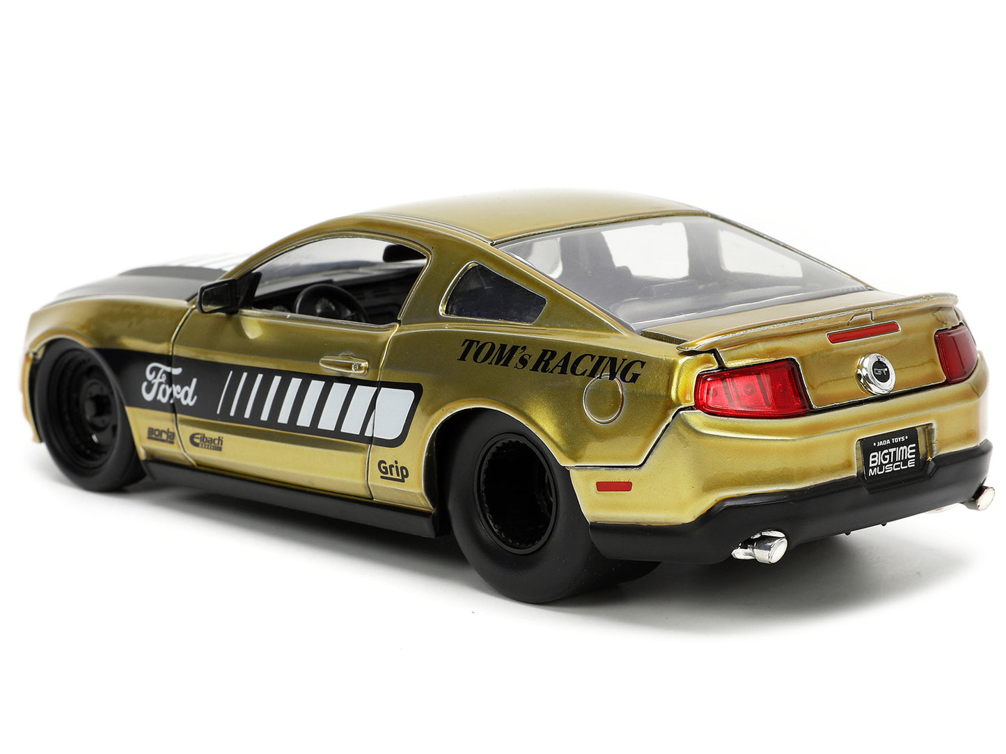 2010 Ford Mustang GT Gold Metallic with Black Graphics and Hood