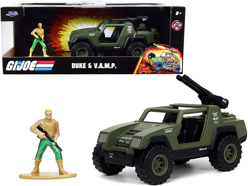 V.A.M.P. Olive Green and Duke Diecast Figurine "G.I. Joe" - Premium Other from Jada - Just $35.99! Shop now at Rapidvehicles