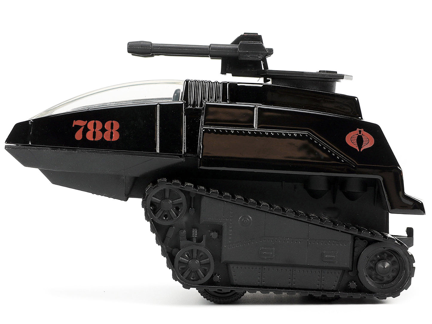 H.I.S.S. Tank #788 with Turret and Destro Diecast Figure "G.I.