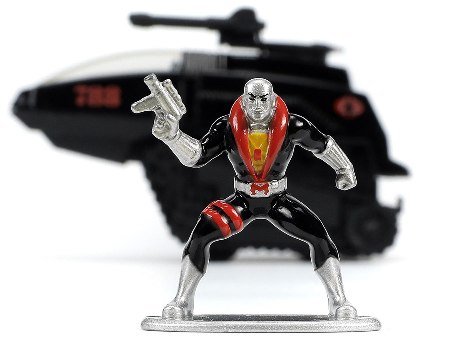 H.I.S.S. Tank #788 with Turret and Destro Diecast Figure "G.I.