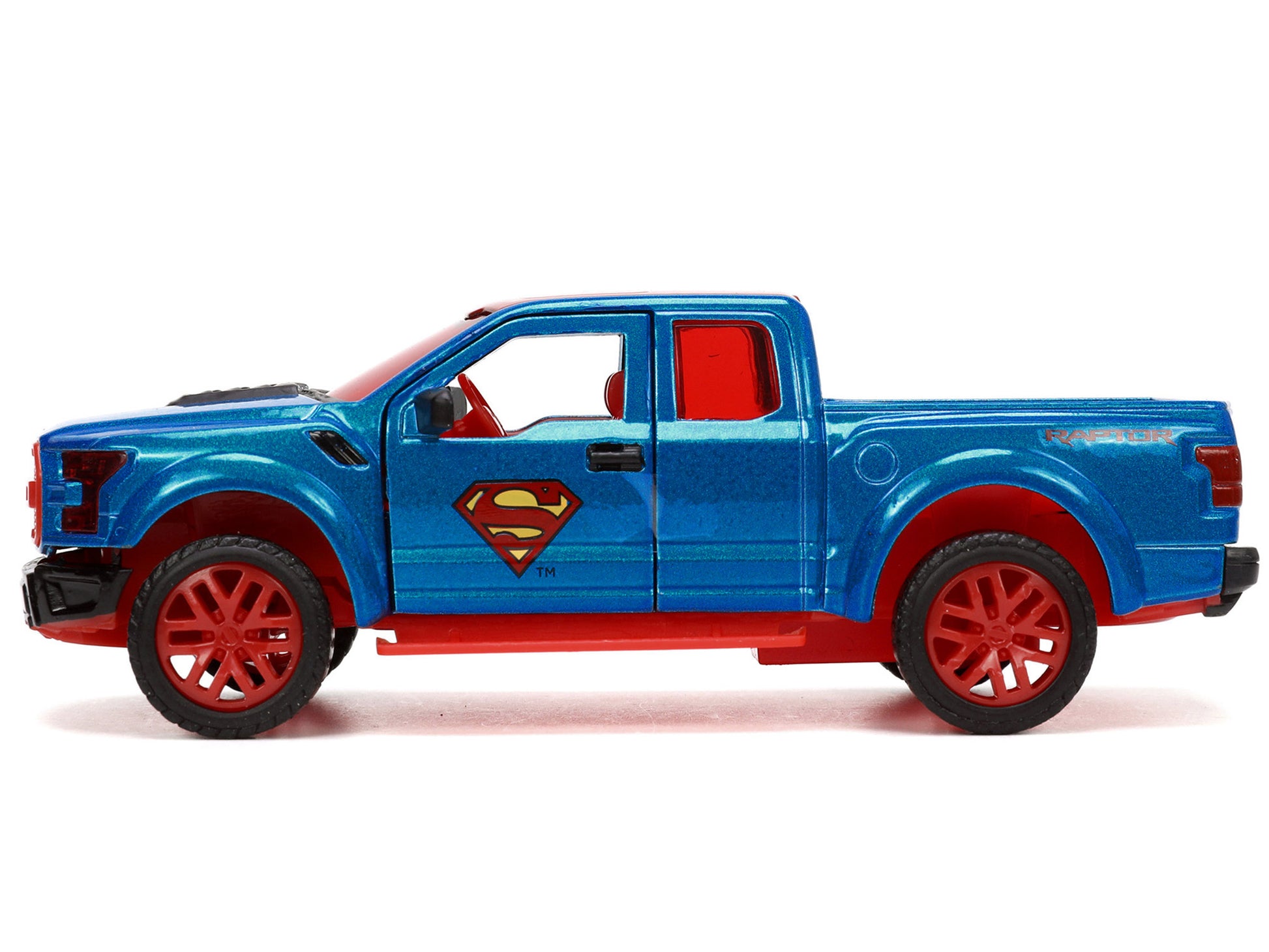 2017 Ford F-150 Raptor Pickup Truck Blue Metallic and Red with - Premium Movie/TV Series Models from Jada - Just $26.92! Shop now at Rapidvehicles