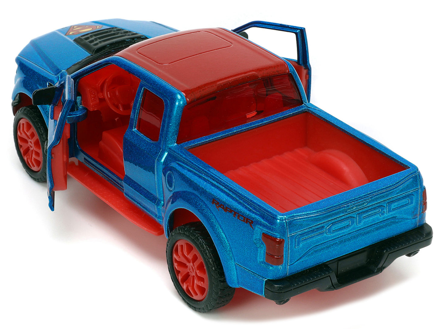 2017 Ford F-150 Raptor Pickup Truck Blue Metallic and Red with - Premium Movie/TV Series Models from Jada - Just $26.92! Shop now at Rapidvehicles