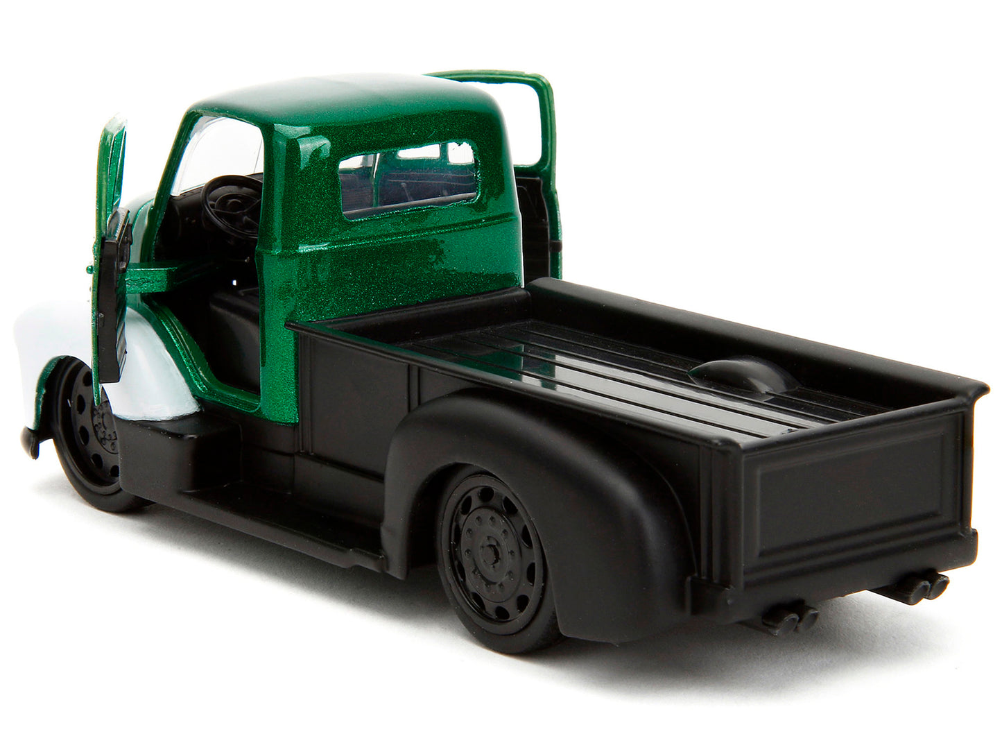 1952 Chevrolet COE Pickup Truck Green Metallic and Black andFREE SHIPPING IN US - Premium Movie/TV Series Models from Jada - Just $32.39! Shop now at Rapidvehicles