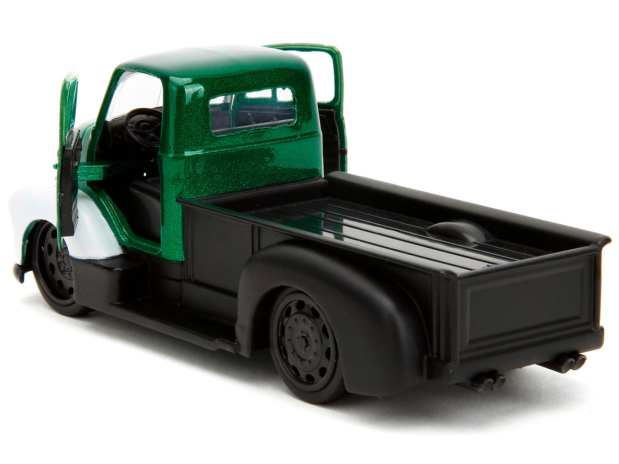 1952 Chevrolet COE Pickup Truck Green Metallic and Black and Green Lantern Diecast Figure "DC Comics" "Hollywood Rides" Series 1/32 Diecast Model Car by Jada - Premium Movie/TV Series Models from Jada - Just $29.91! Shop now at Rapidvehicles