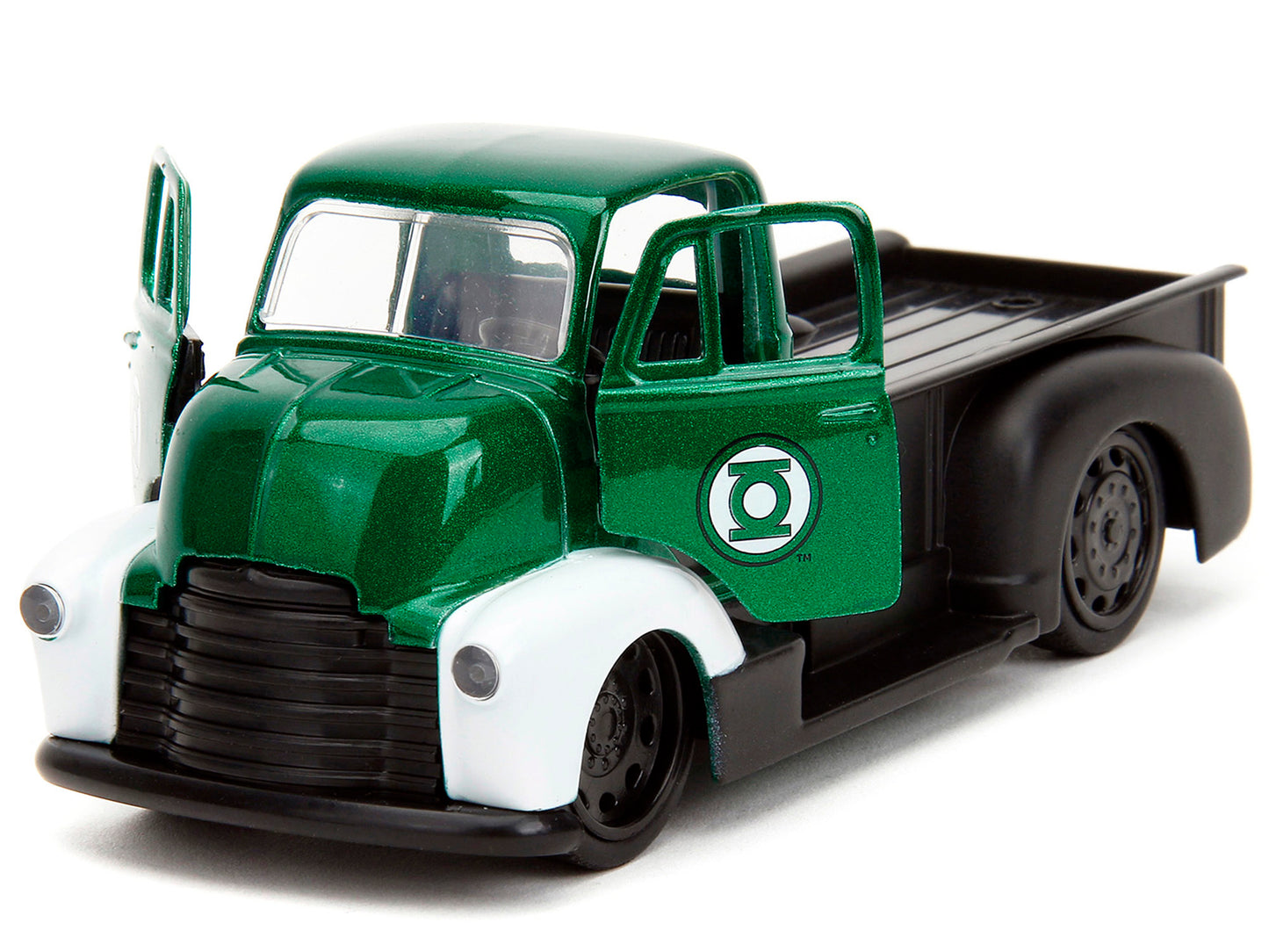 1952 Chevrolet COE Pickup Truck Green Metallic and Black andFREE SHIPPING IN US - Premium Movie/TV Series Models from Jada - Just $32.39! Shop now at Rapidvehicles