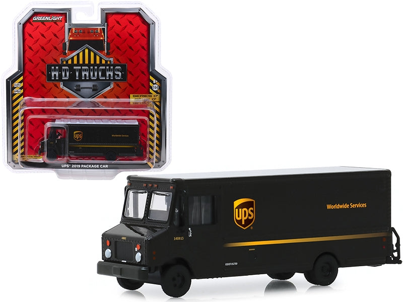 2019 Package Car Dark Brown "UPS" (United Parcel Service) "H.D. - Premium UPS Models from Greenlight - Just $38.38! Shop now at Rapidvehicles