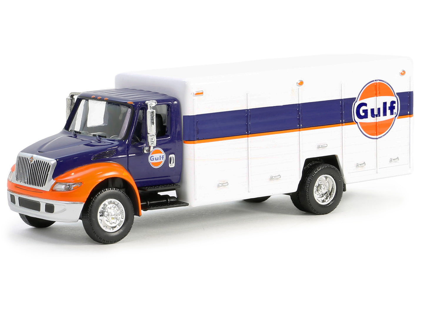 International Durastar 4400 Delivery Truck "Gulf Oil" Dark Blue and White "H.D. Trucks" Series 25 1/64 Diecast Model Car by Greenlight - Premium Gulf Models from Greenlight - Just $41.82! Shop now at Rapidvehicles