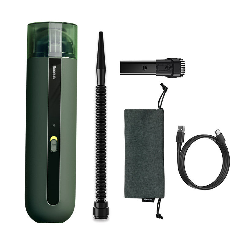 Color: Green, quantity: 1 - Car Vacuum Cleaner Wireless 5000Pa - Premium Interior Parts from Rapidvehicles - Just $103.99! Shop now at Rapidvehicles