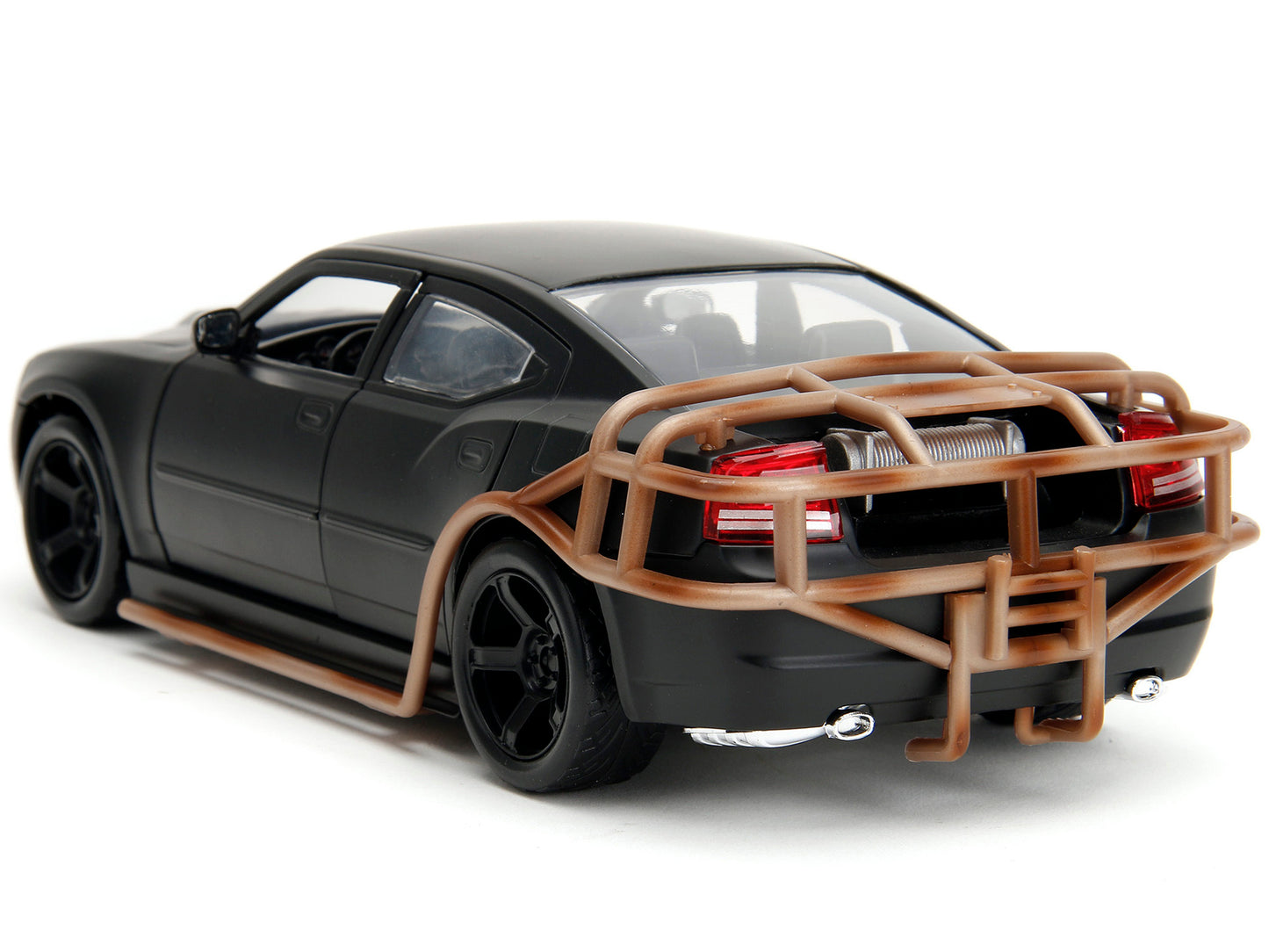 2006 Dodge Charger Matt Black with Outer Cage "Fast & Furious"