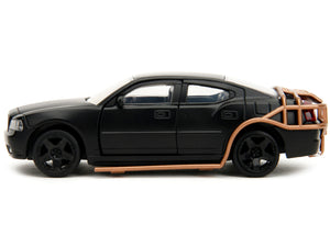 2006 Dodge Charger Matt Black with Outer Cage "Fast & Furious" Series 1/32 Diecast Model Car by Jada - Premium Fast & Furious Models from Jada - Just $24.99! Shop now at Rapidvehicles