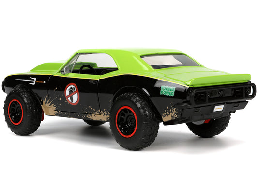 1967 Chevrolet Camaro Offroad Bright Green and Matt Black (Dirty