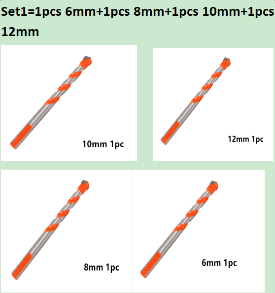 quantity: Set1 - Multifunctional ceramic drill bit - Premium Other Maintenance Products from Rapidvehicles - Just $19.99! Shop now at Rapidvehicles