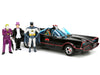 1966 Classic Batmobile with Diecast Batman The Joker The Penguin and Plastic Robin Sitting Inside The Car "Batman" TV Series (1966) "Hollywood Rides" Series 1/24 Diecast Model Car by Jada - Premium Movie/TV Series Models from Jada - Just $66.64! Shop now at Rapidvehicles